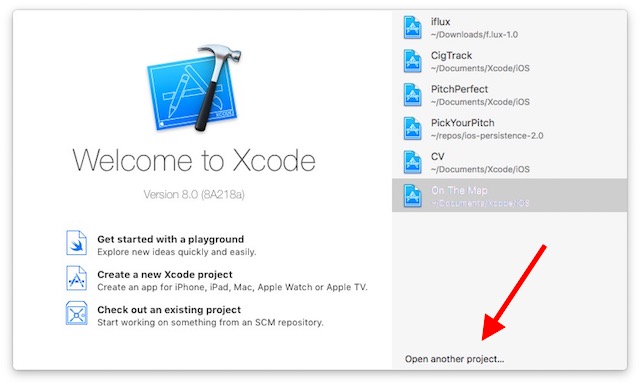 3-open-xcode-and-open-another-project