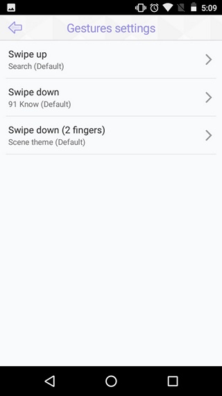91-launcher-pro-gestures