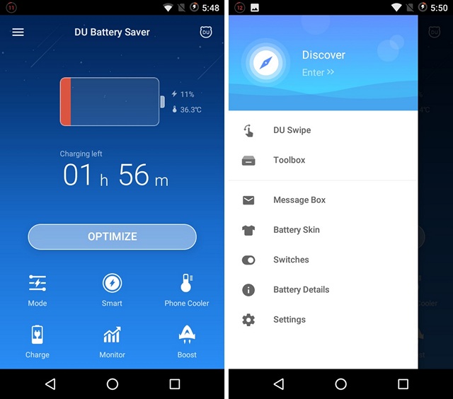 du battery saver app android review