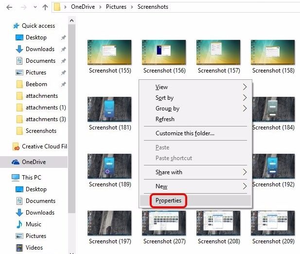 How to Change Screenshot Location in Windows 10  Beebom