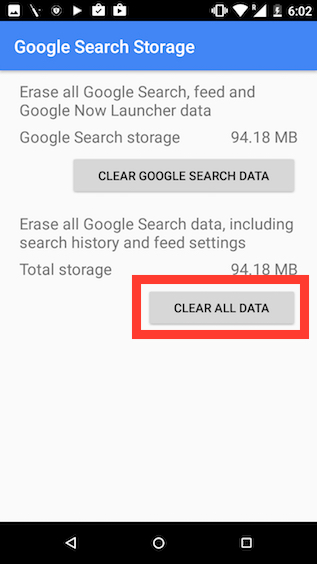 Get Google Assistant on any Android clear-all-data