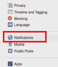 turn off Facebook Live notifications