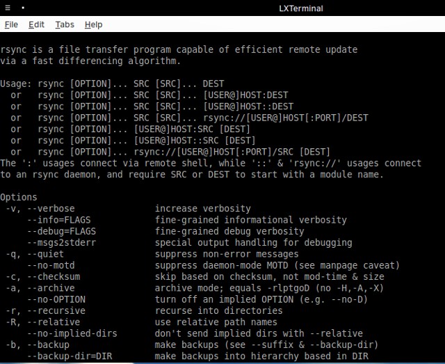 linux-backup-software-rsync