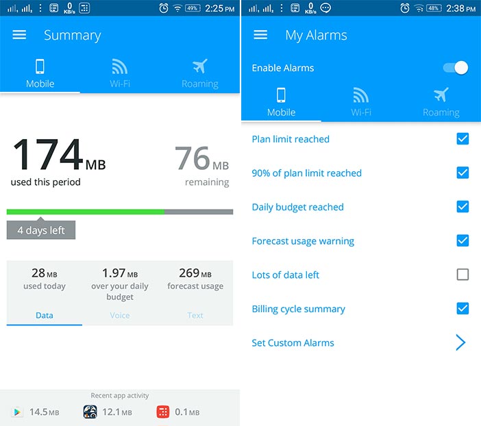 5 Best Apps to Monitor Data Usage on Android (2016) | Beebom