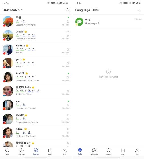 7 hello talk - Best Duolingo alternatives