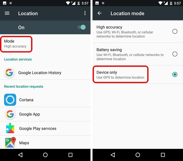 Can I manipulate my phone location?