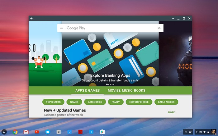 play store for chrome book