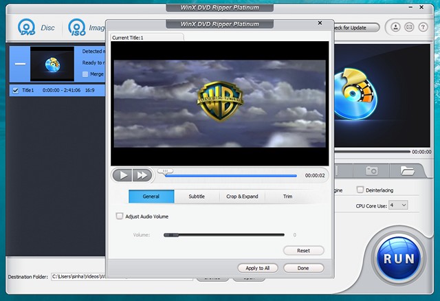 winx dvd ripper safe mode