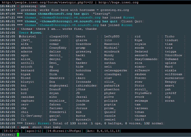 linux-irc-clients-irssi