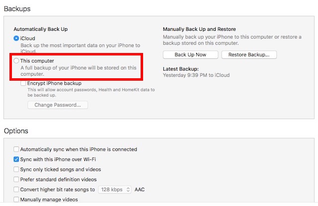 How to Backup iPhone using iTunes or iCloud | Beebom