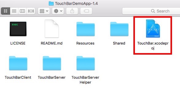 open-touchbar-folder