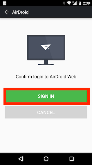 sign-in-airdroid