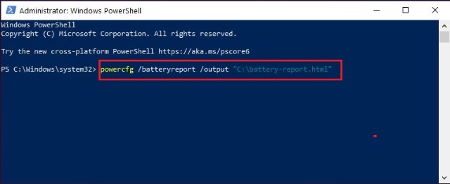 2. Steps to Generate Windows 10 Battery Health Report