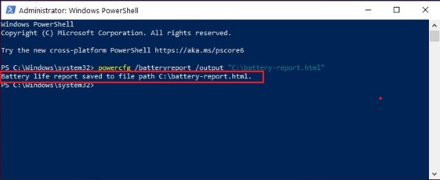 3. Steps to Generate Windows 10 Battery Health Report