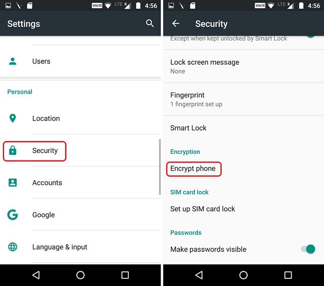 android-security-options