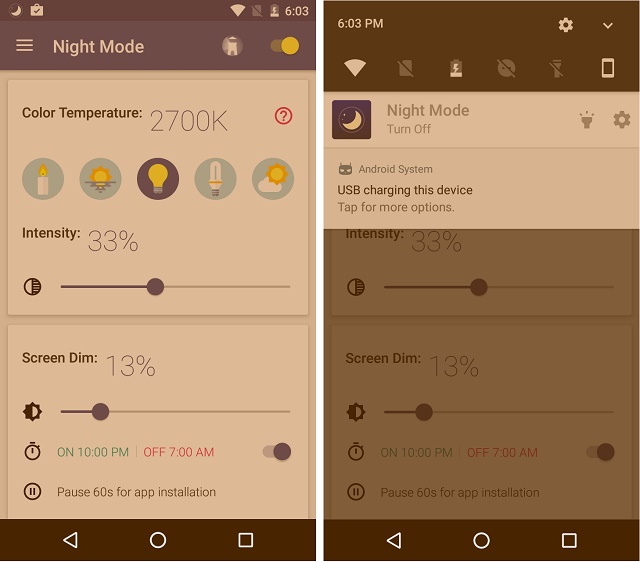 Twilight Dimmer - Night mode Blue Light Filter for Android - Download