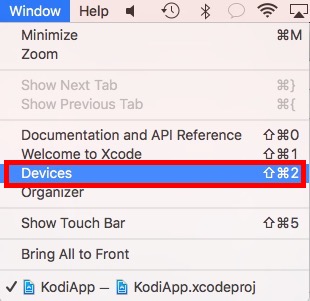 xcode-window-devices