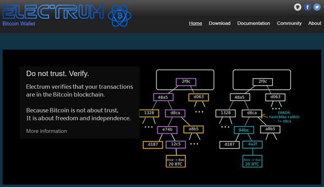 Electrum Bitcoin Wallet