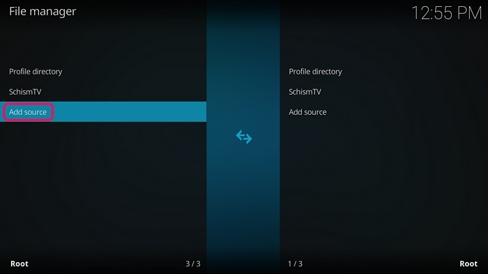 Kodi Kripton Dosya Yöneticisi Kaynak Ekle