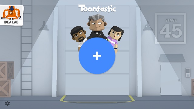 Toontastic Homescreen