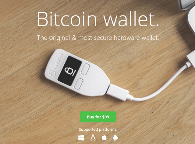 Trezor Bitcoin Wallet