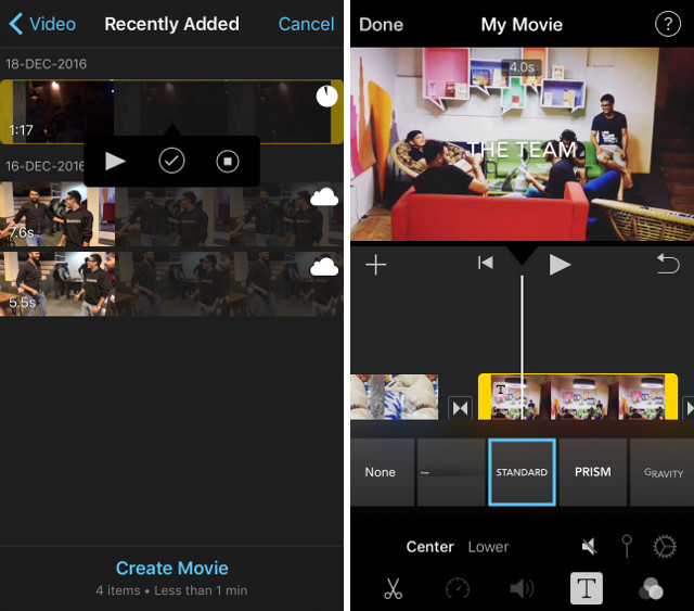 imovie for iphone how to save frame as jpeg