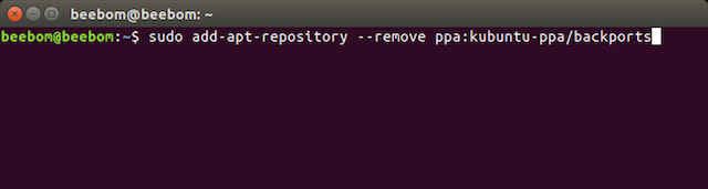 remove repository ubuntu xenial