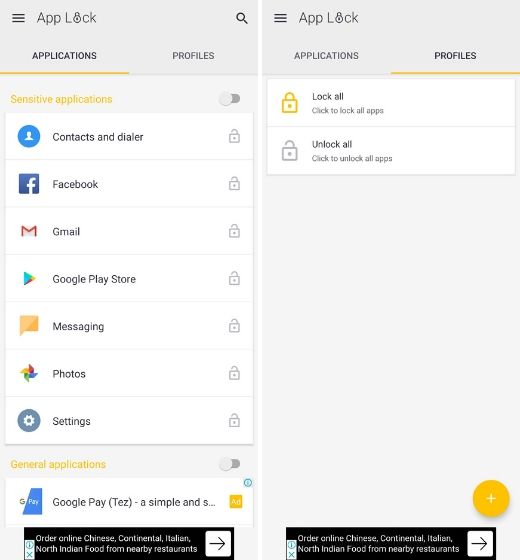 4. App Lock by Smart Mobile