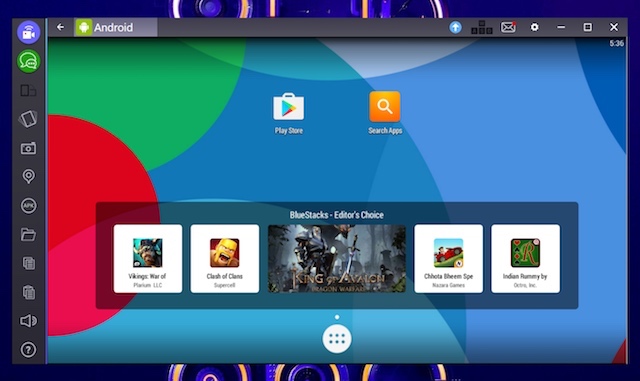 android os emulator for windows 7