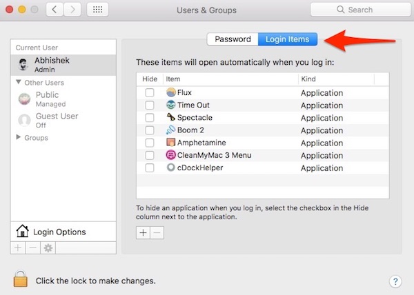 How to Disable Startup Programs on a Mac