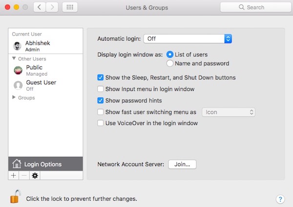 how to disable startup programs on mac