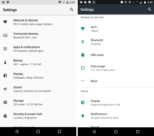 Android O vs Android Nougat: What Has Changed?