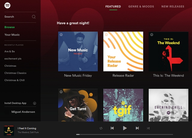 How to Get the Old Spotify Web Player Interface