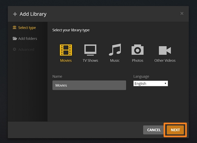 plex audiobook setup