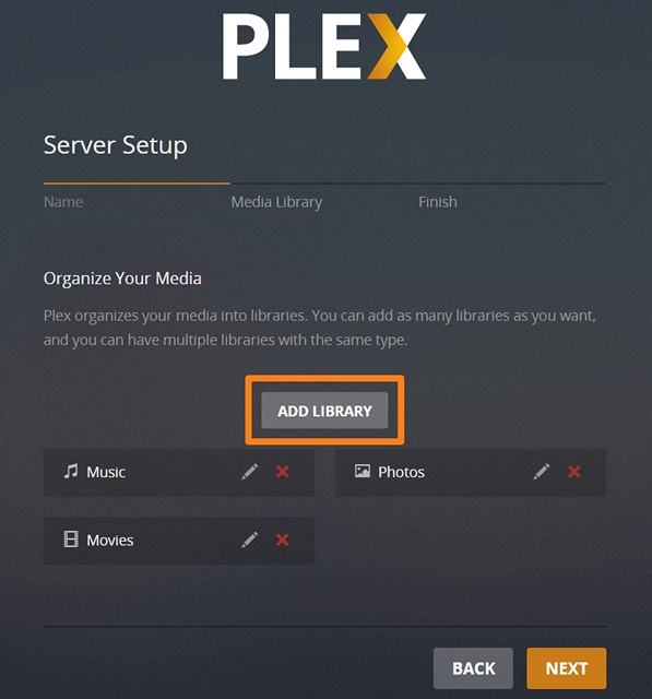 freenas 9.10 plex media server setup