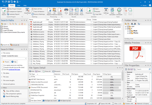 duplicate file finder pro windows