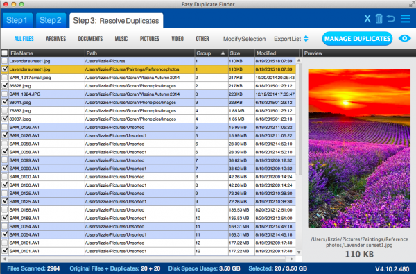 duplicate file scanner windows