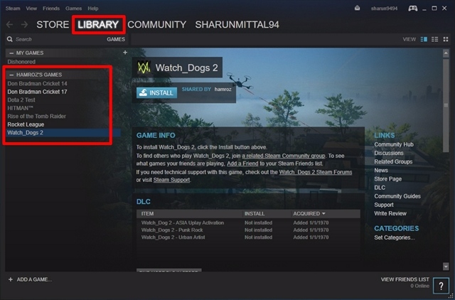 How to Share Steam Games Using Steam Family Sharing