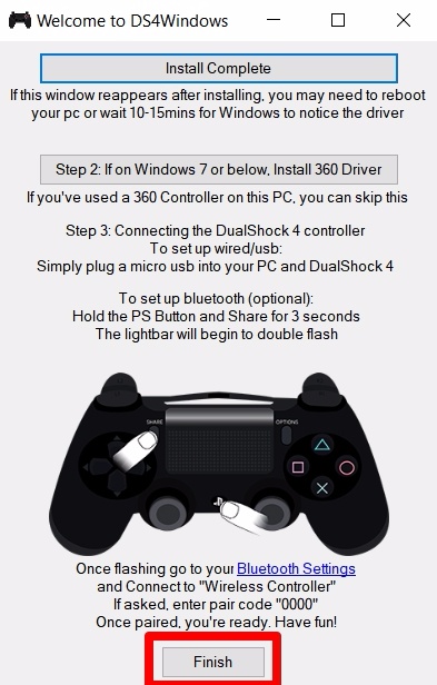 playstation 4 controller pairing