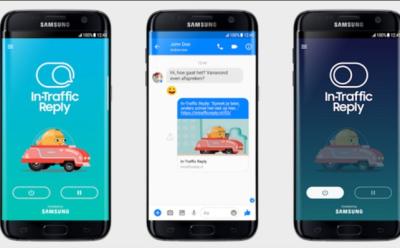 In-Traffic Reply App By Samsung Tackles Distracted Drivers
