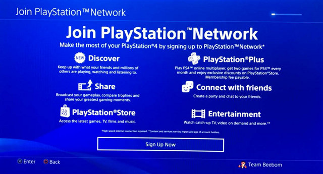 Create a PSN Account - Sign Up for PlayStation Network !