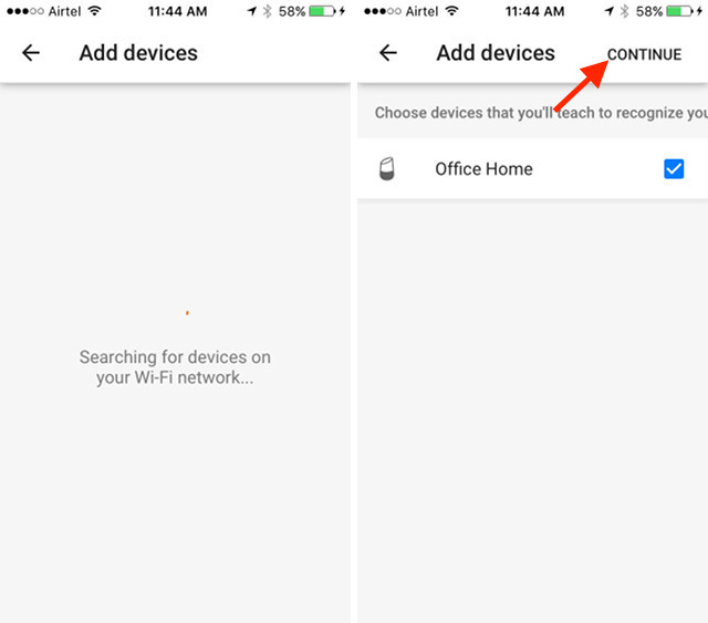 SHARE DEVICES GOOGLE HOME visual data 5