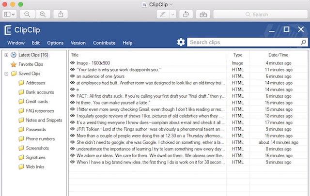 Nice clipboard a cloud synced clipboard manager 1 3 9 0