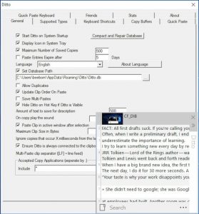 ditto clipboard manager ditto clipboard manager