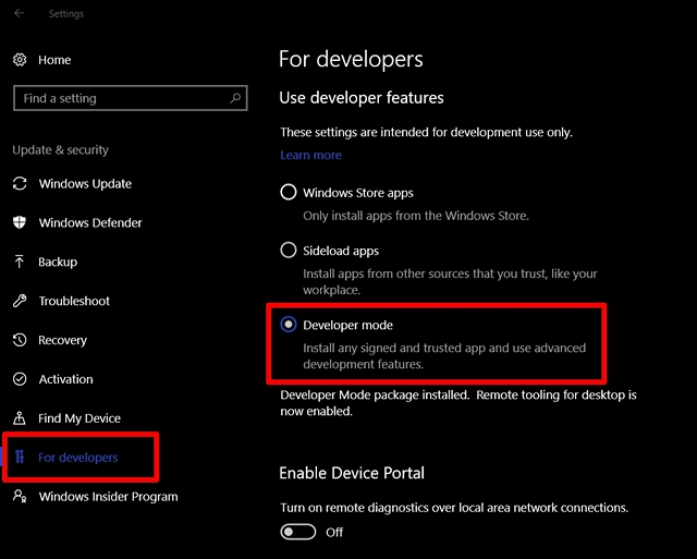 Windows developer mode. Enable developer Mode Windows 10. Enable developer Mode что это.