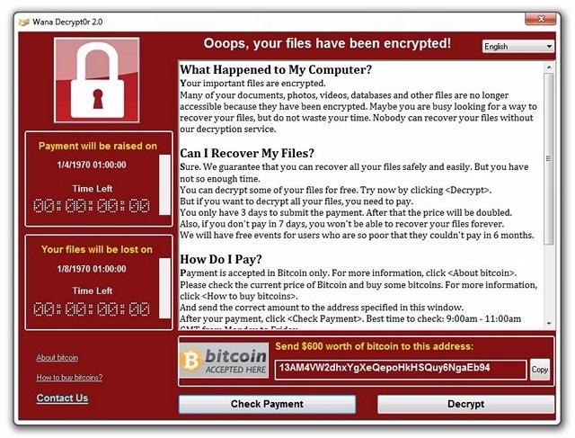 8 أشياء يجب أن تعرفها عن WannaCry Ransomware