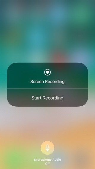 Come registrare lo schermo in iOS 11 in modo nativo