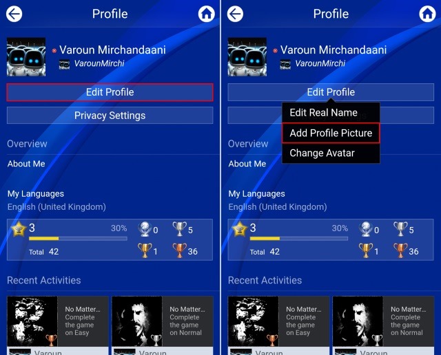 How to Change PSN Avatar on PS4 (Guide) | Beebom