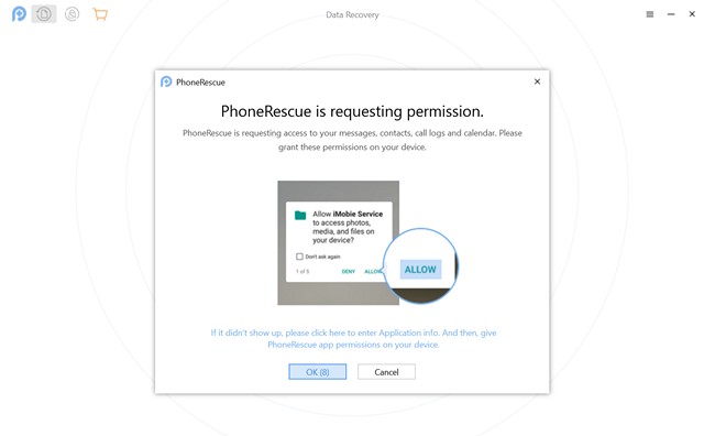 use phonerescue