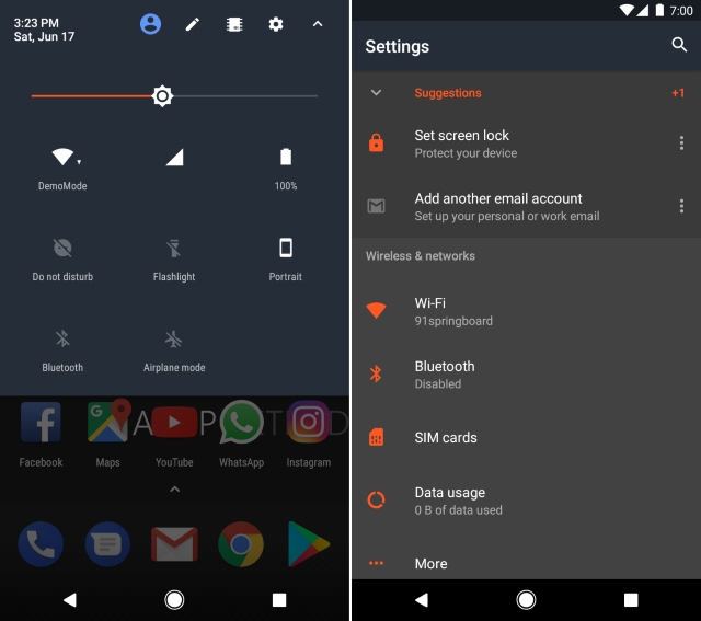 Pixel-Android O Dark